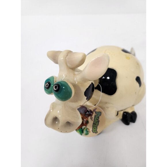 Vintage Exhart Phatzos Cow Wobbler Bobblehead Figurine Tim Twinkler Collection - Picture 2 of 10